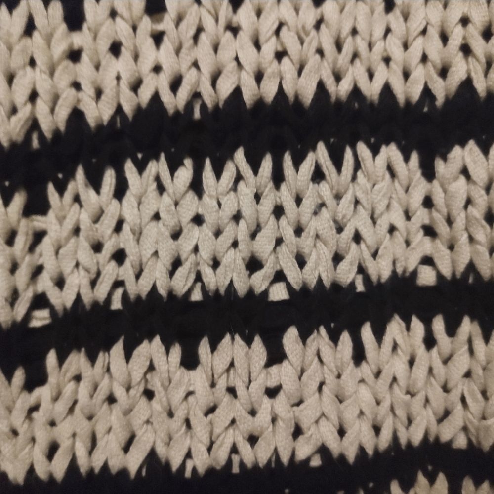 FREE PEOPLE | KNITTED WOVEN 100% COTTON OVERSIZED SWEATER - Picture 2 of 4